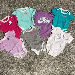 3 month Nike onesie bundle